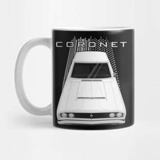 Dodge Coronet 1968 - white Mug